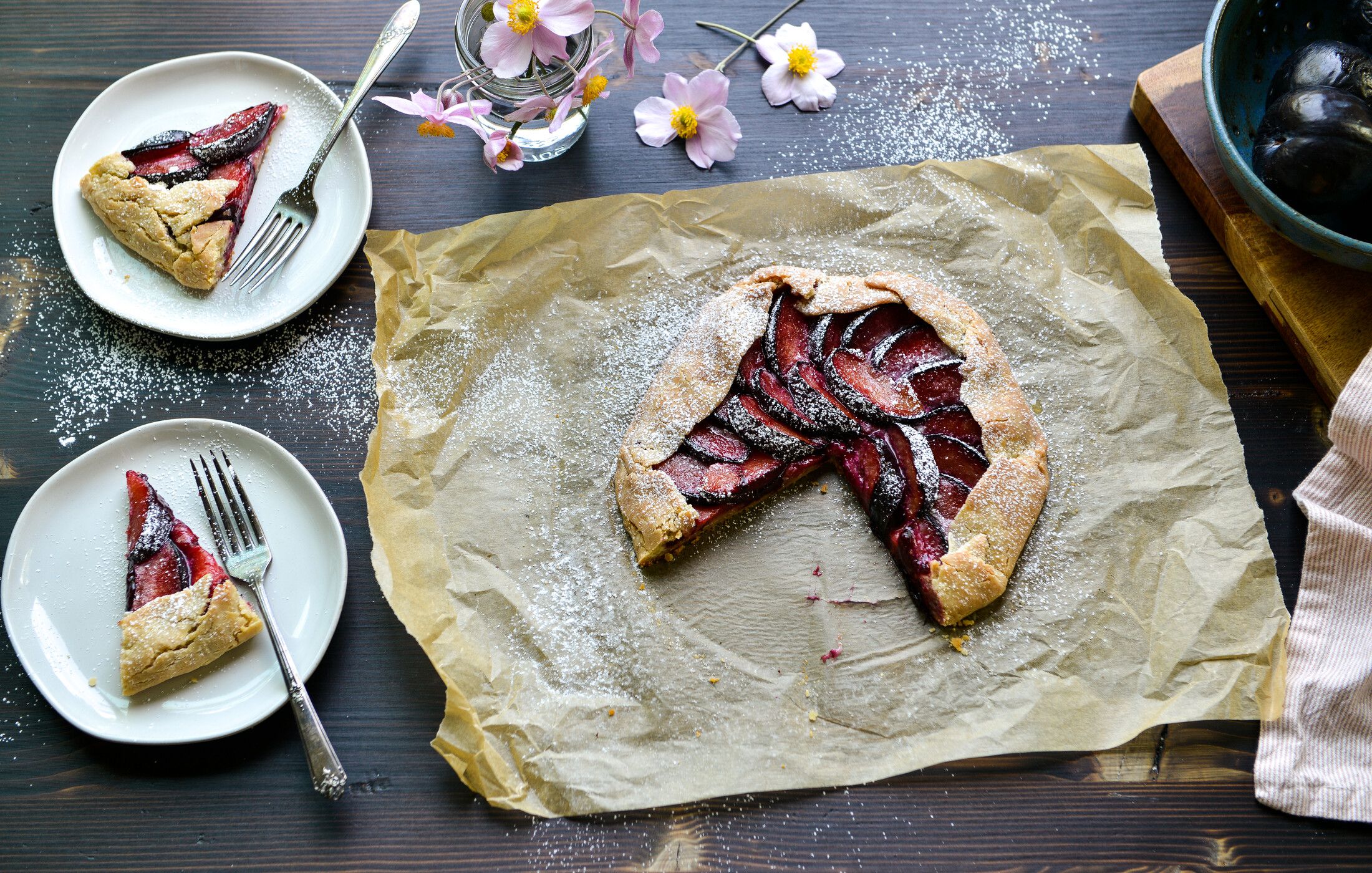 Gluten Free Plum Galette Nourishing Meals